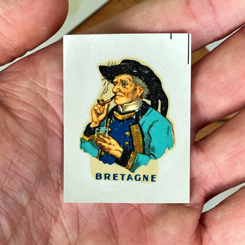 Décalcomanie Bretagne 1960