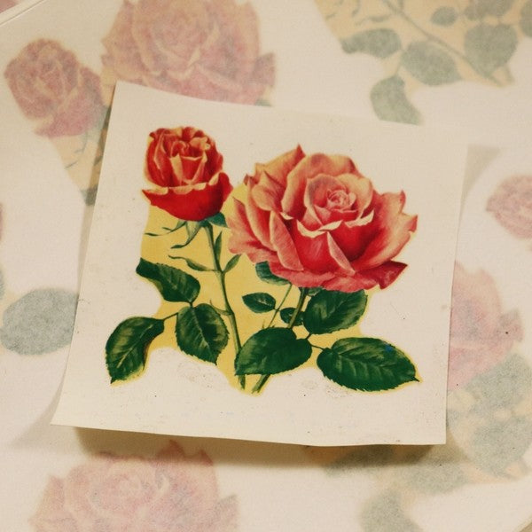 Rose Double Decal #1