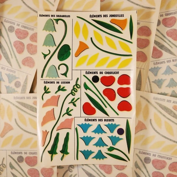 Decal Soldanelles & Daffodils n°7
