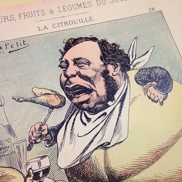 Dessin Satirique: La Citrouille 1940 N°9
