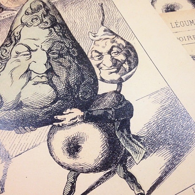 Dessin Satirique: La Poire 1940 N°3