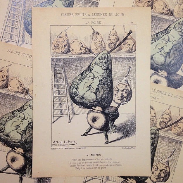 Dessin Satirique: La Poire 1940 N°3