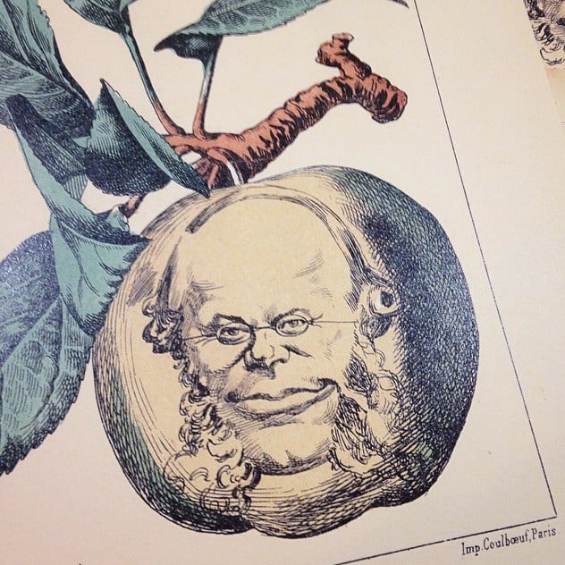 Dessin Satirique: La Pomme 1940 N°6