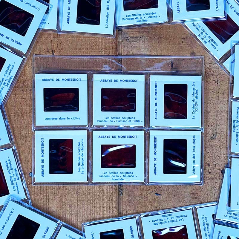 Slides Montbenoit Abbey 1970