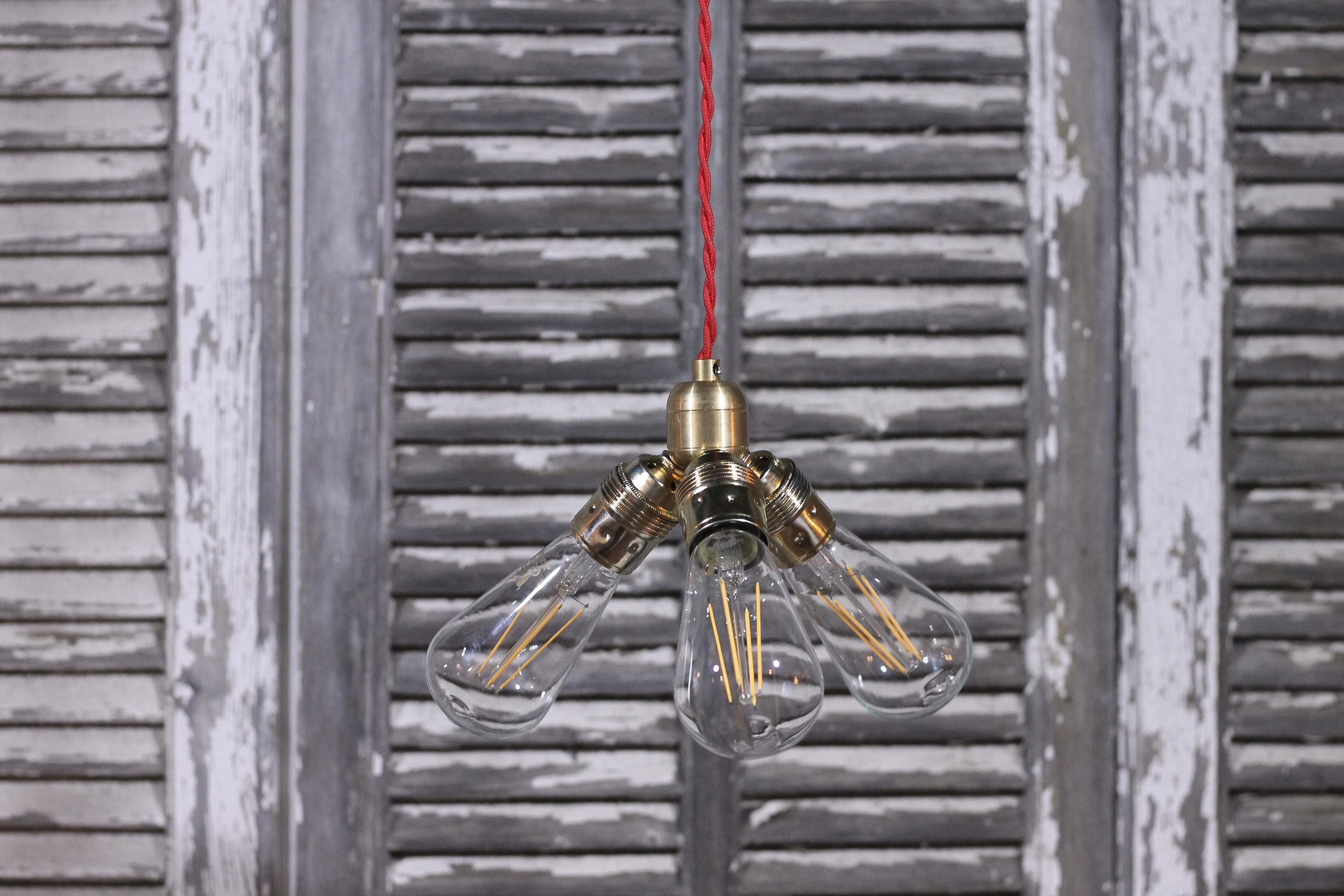 diviseur laiton trois électricité douille norme européenne ampoule quincaillerie 45 degré e27