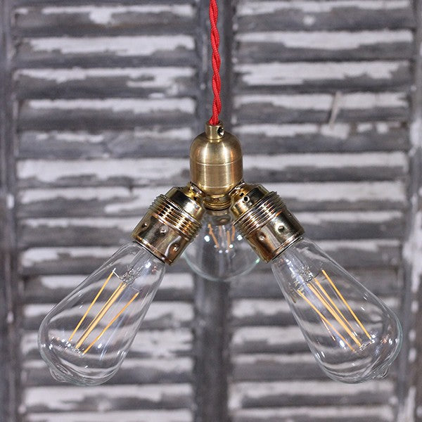 diviseur laiton trois électricité douille norme européenne ampoule quincaillerie 45 degré