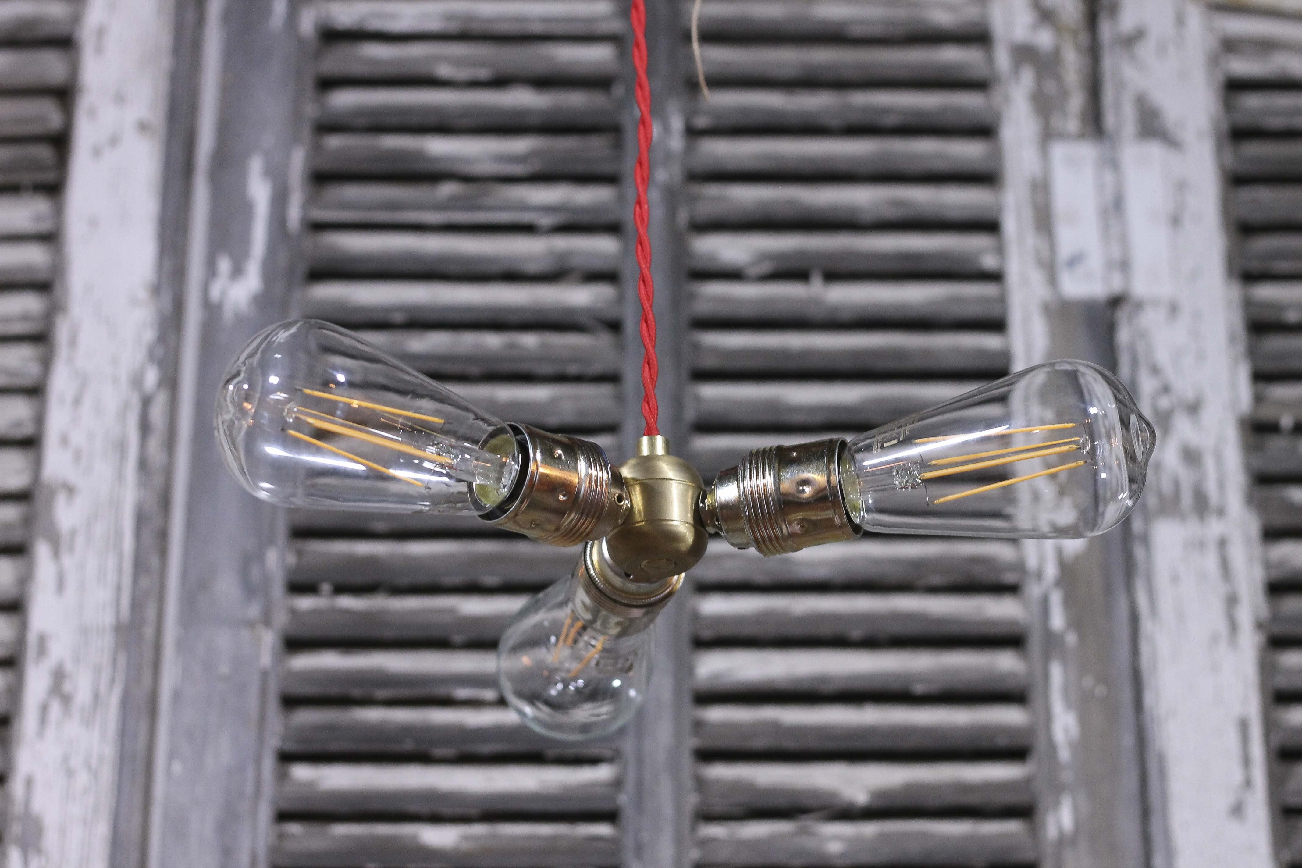 diviseur laiton droite trois électricité douille norme européenne ampoule quincaillerie 90 degré