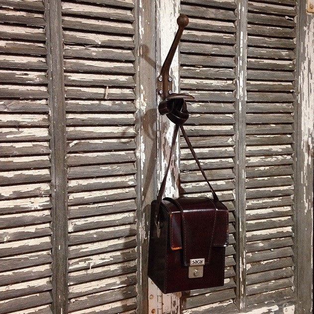 1970s School Rusty Double Hook
