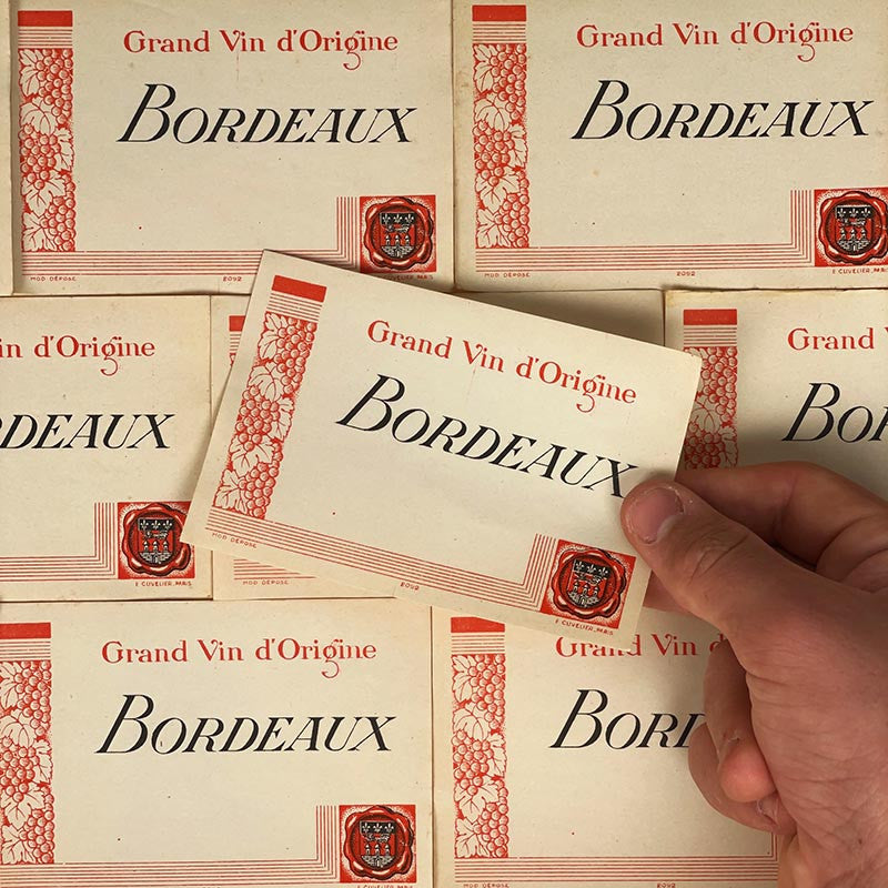 Bordeaux Label 1930