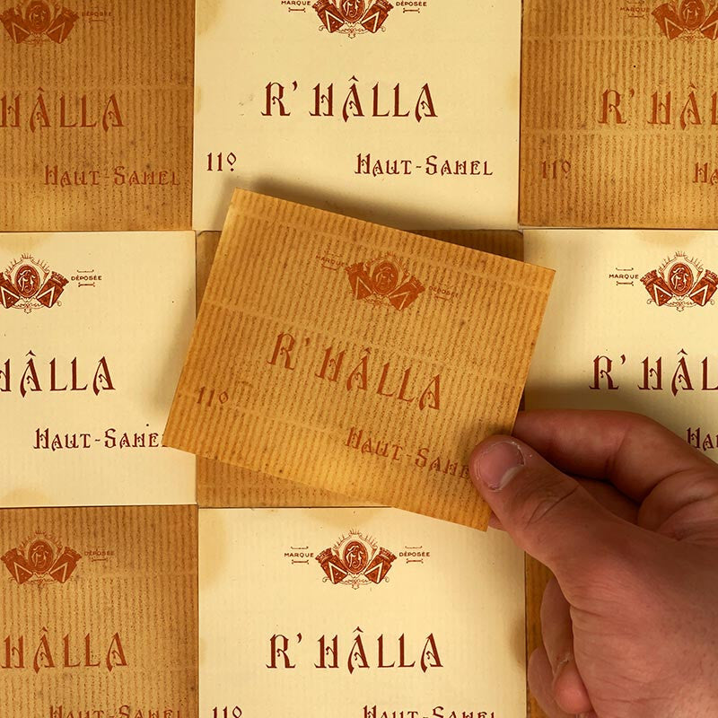 Étiquette Haut Sahel R'Halla 1900