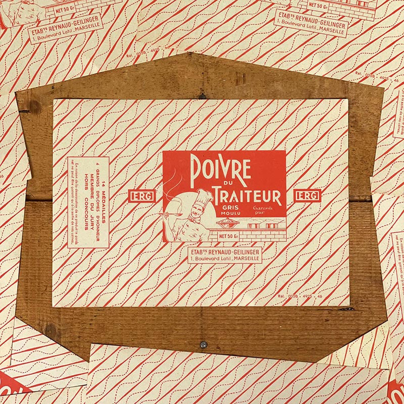 Deli Pepper 1930 Label
