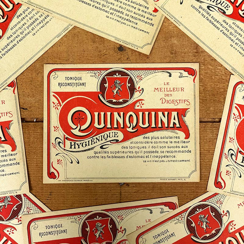 Étiquette Quinquina 1900