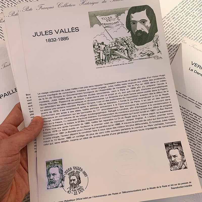 feuille premier jour d'édition timbre sortie officielle la poste ancienne vintage 1960 1970 1980 1990 france