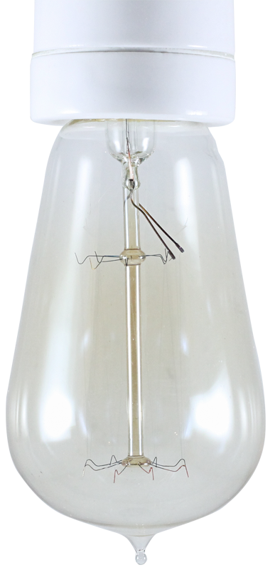 ampoule filament carbone e27 électricité quincaillerie lampe 1910 30w