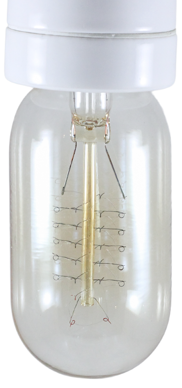 ampoule filament carbone e27 électricité quincaillerie lampe radio 30w