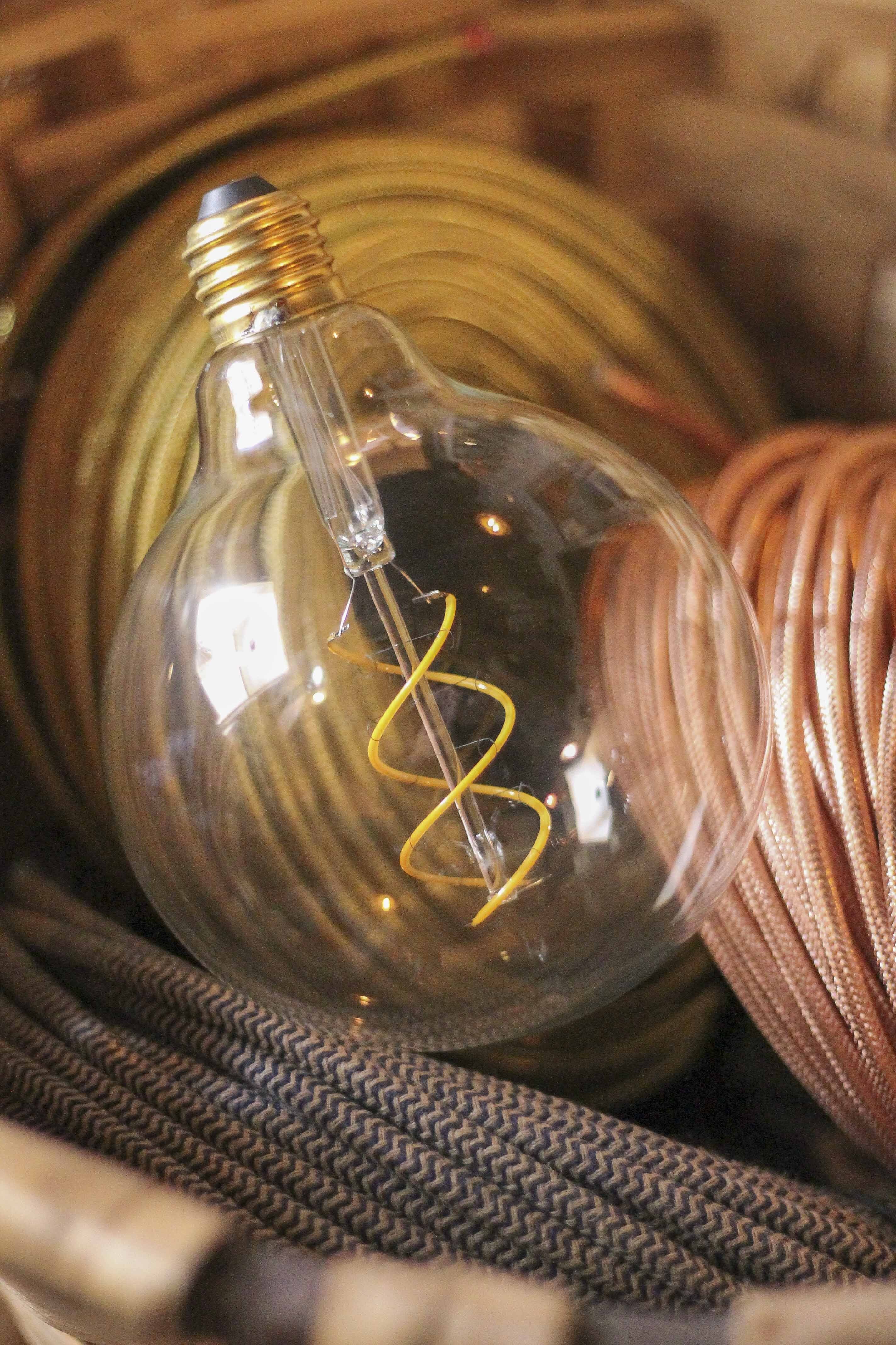 ampoule led e27 électricité quincaillerie lampe globe 5w