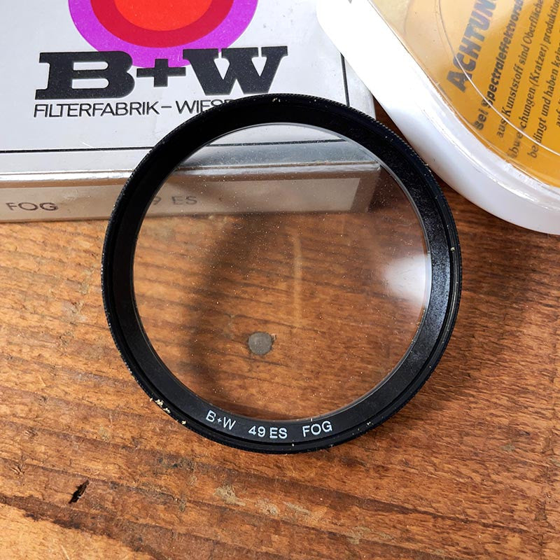 filtre photo créatif ancien b+w bw vintage 1970 1980 fog brume brouillard 49mm 55mm