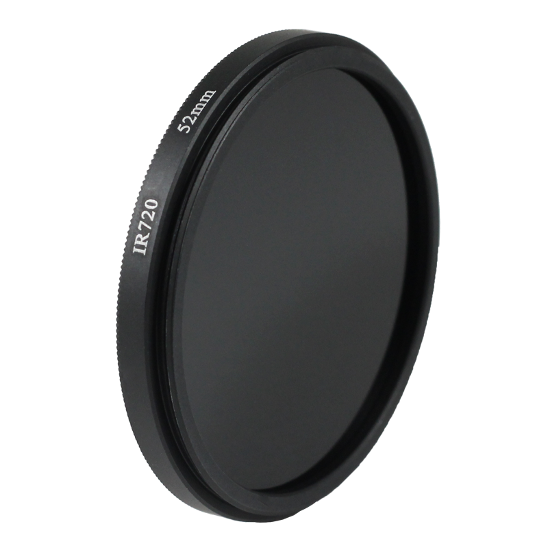 Filtre infrarouge noir et blanc 52mm 43mm 46mm 49mm 55mm 58mm  objectif optique photo