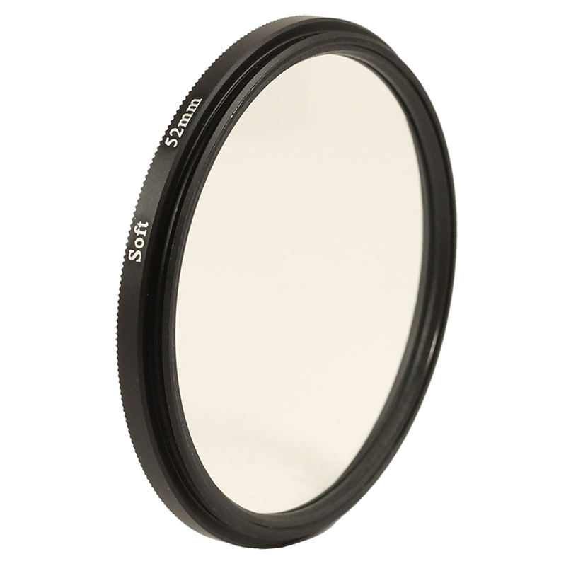 Filtre soft filter 49mm 52mm 55mm 58mm reflet objectif optique photo doux glow