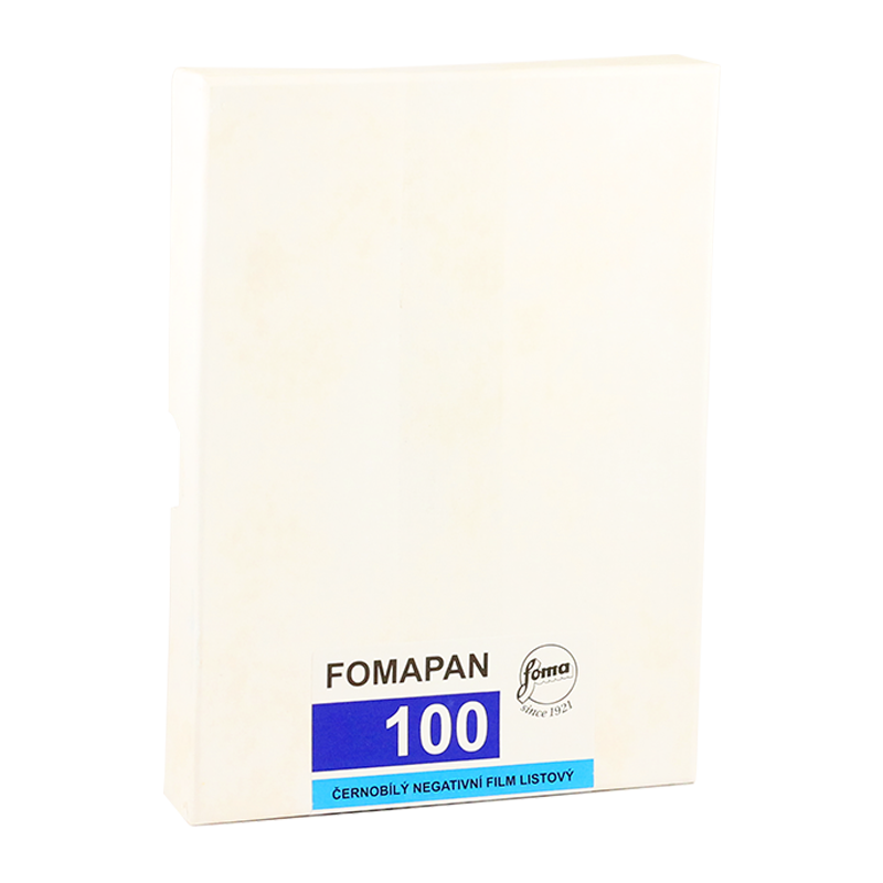 foma fomapan 100 4 5 inch plan film 4x5 inch argentique negatif noir et blanc 50pcs