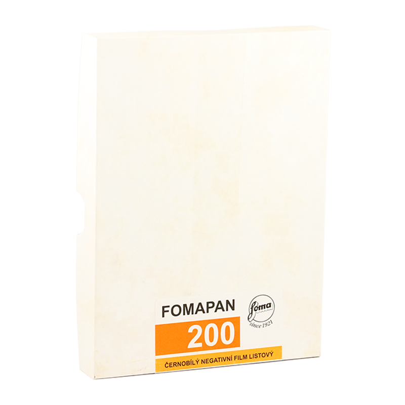 foma fomapan 200 4 5 inch plan film 4x5 inch argentique negatif noir et blanc 50pcs