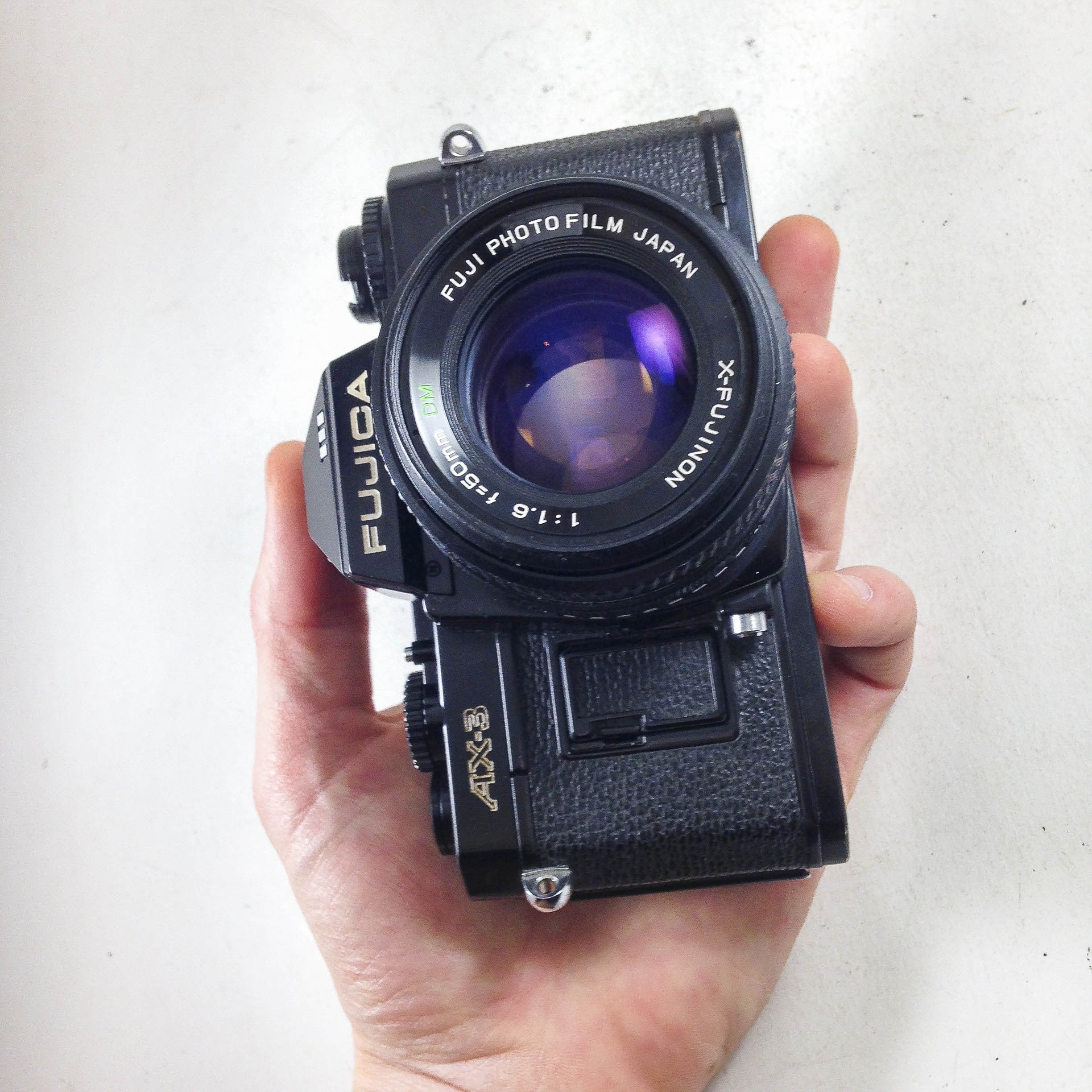 Fujica AX-3 & X-Fujinon 50mm 1:1.6