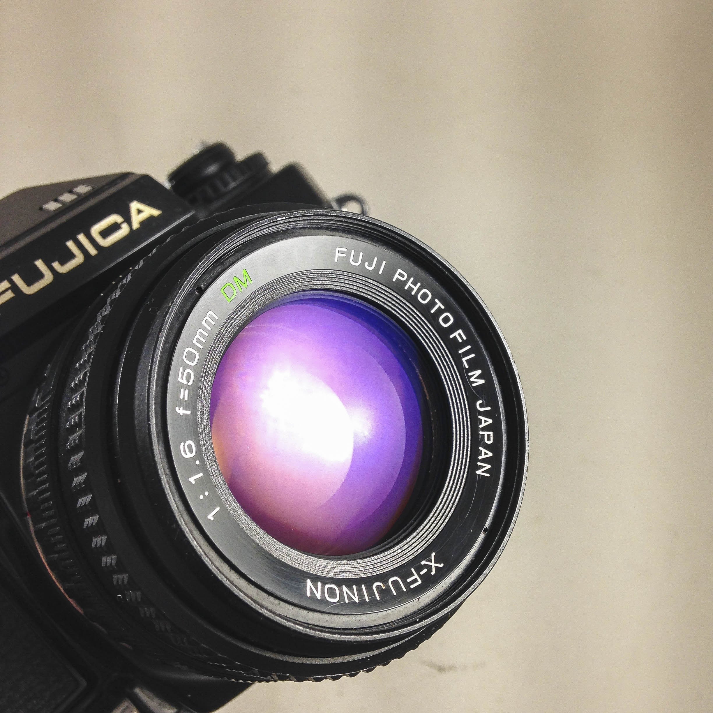 Fujica AX-3 & X-Fujinon 50mm 1:1.6