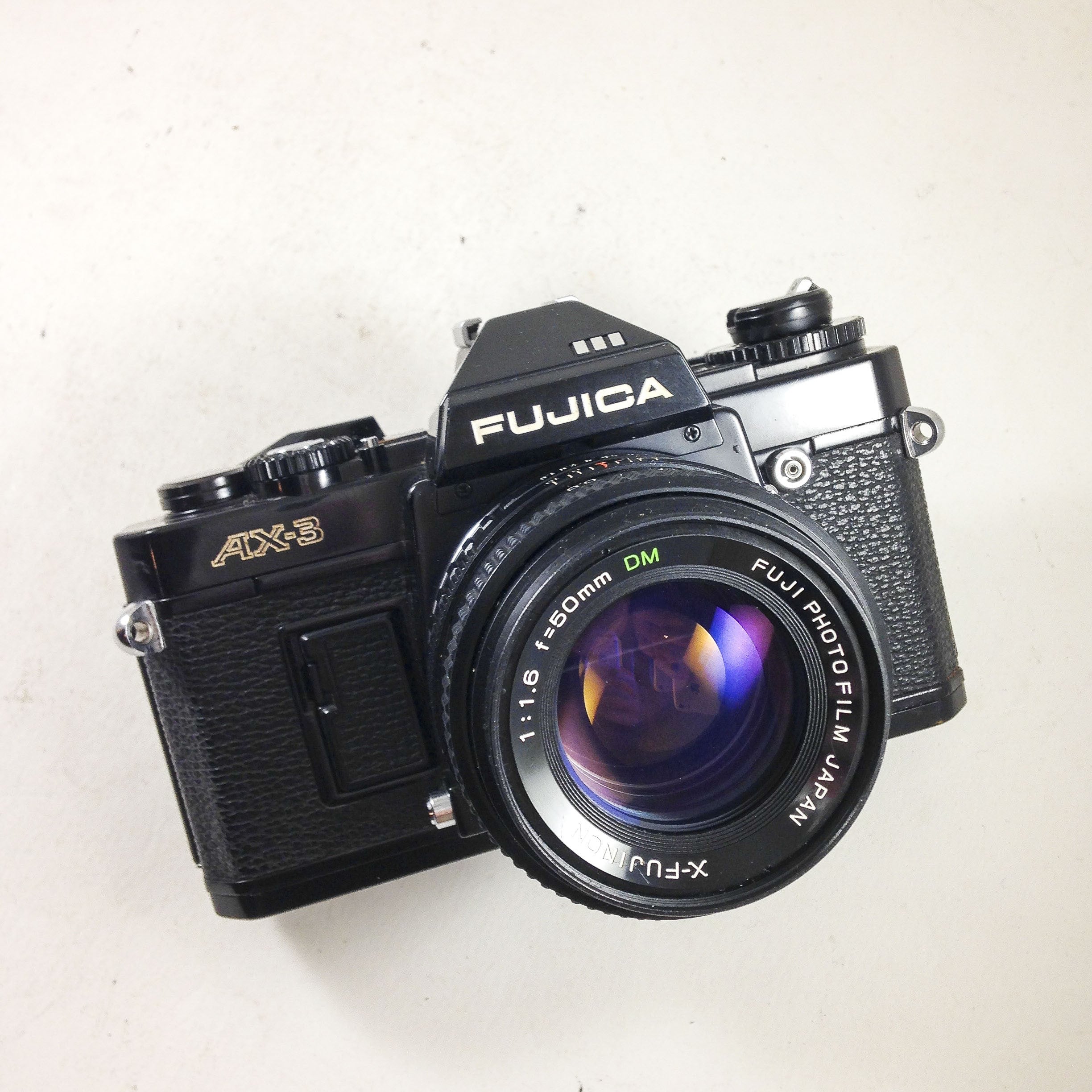 Fujica AX-3 & X-Fujinon 50mm 1:1.6