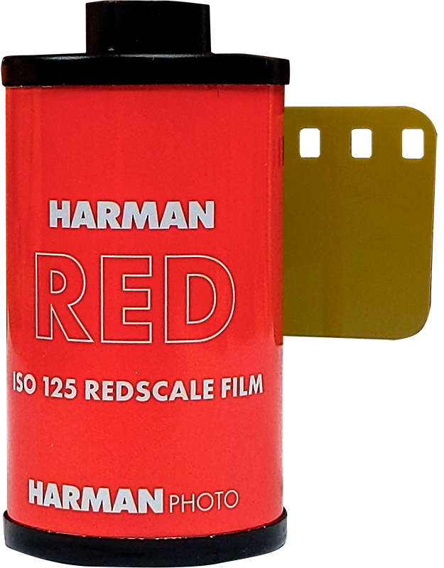 Harman red redscale film pellicule argentique 36 expositions 24x36 35mm 135