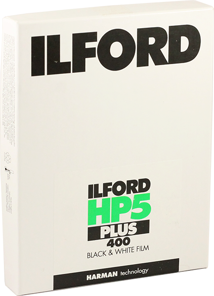 ilford hp5 plus 400 plan film 4x5 inch argentique negatif noir et blanc 25