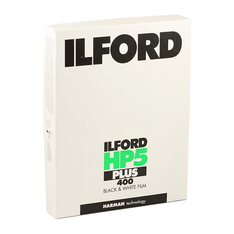 ilford hp5 plus 400 plan film 4x5 inch argentique negatif noir et blanc 25