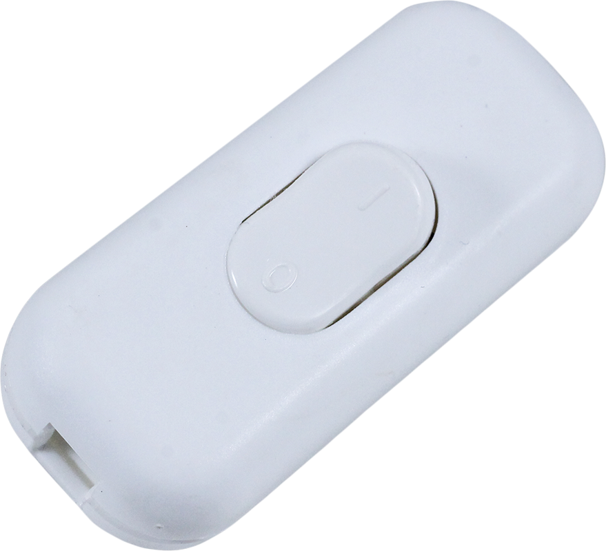 interrupteur plastique volant blanc cable electrique electricité zeppelin