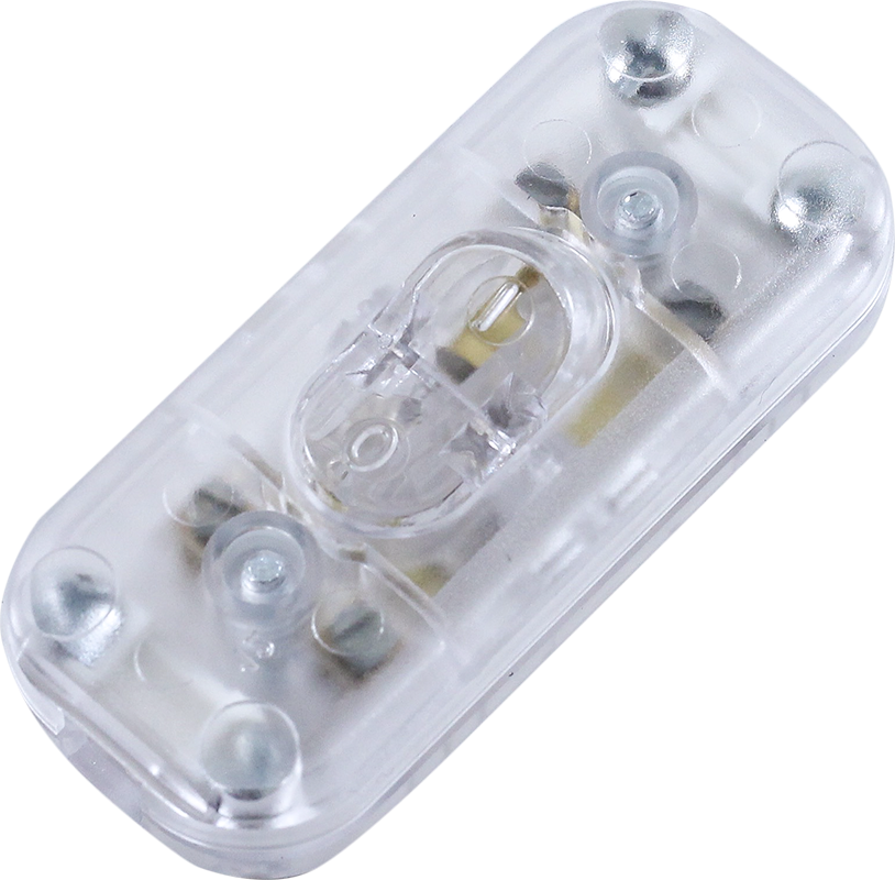 interrupteur plastique volant transparent cable electrique electricité zeppelin