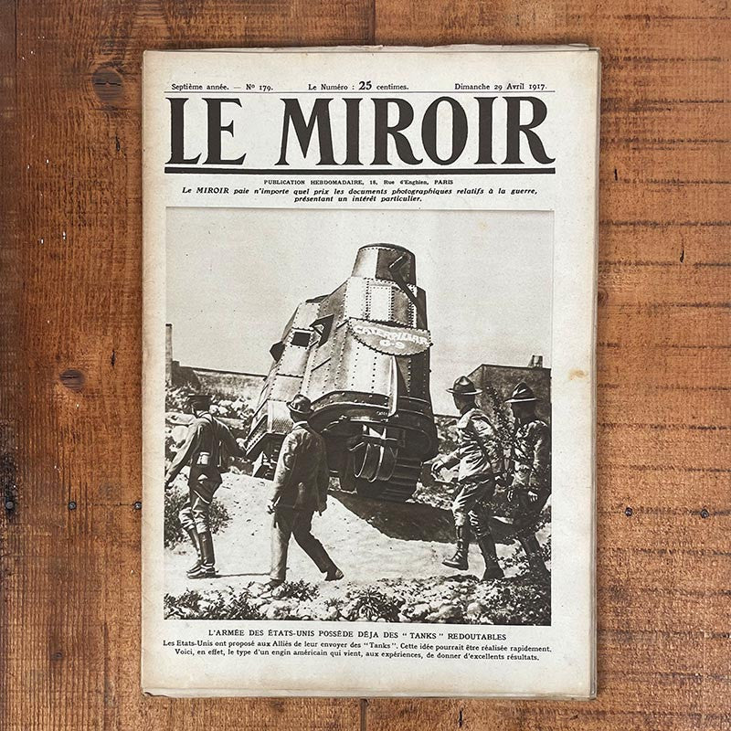 Journal Le Miroir Guerre 1914 1918