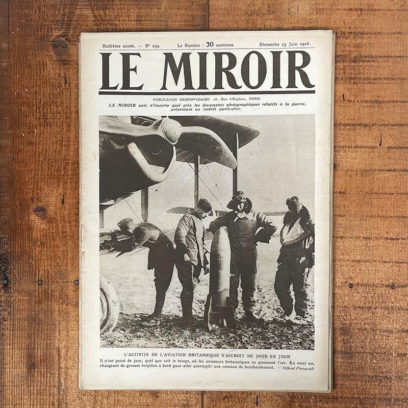 Journal Le Miroir Guerre 1914 1918