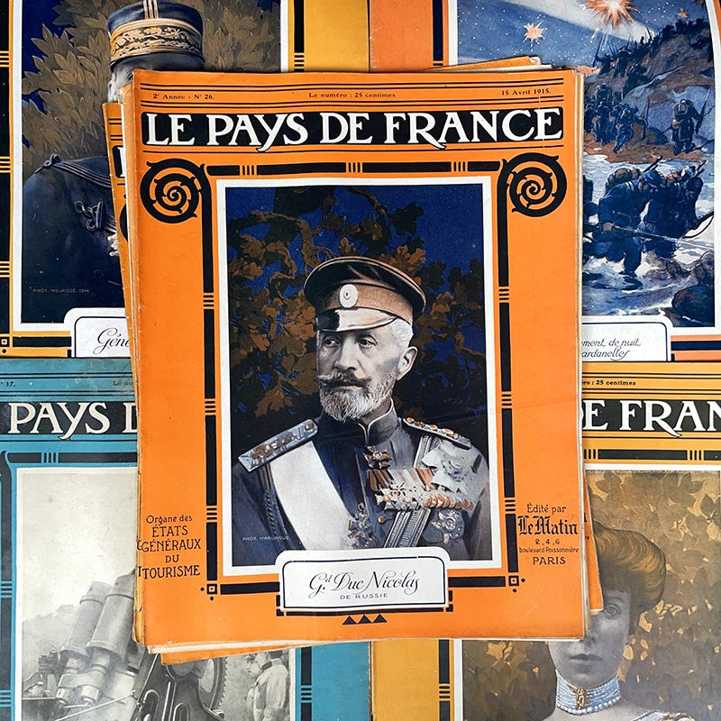 Journal Le Pays de France 1914 1918