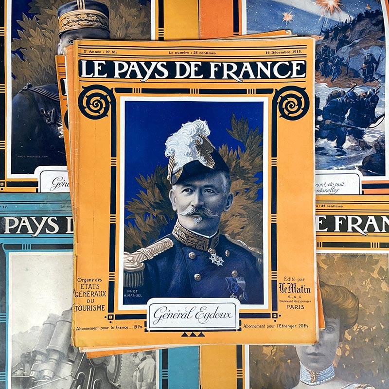 Journal Le Pays de France 1914 1918