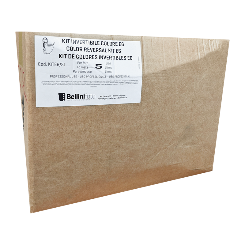 kit bellini chimie E6 diapo slide positif 5 litres