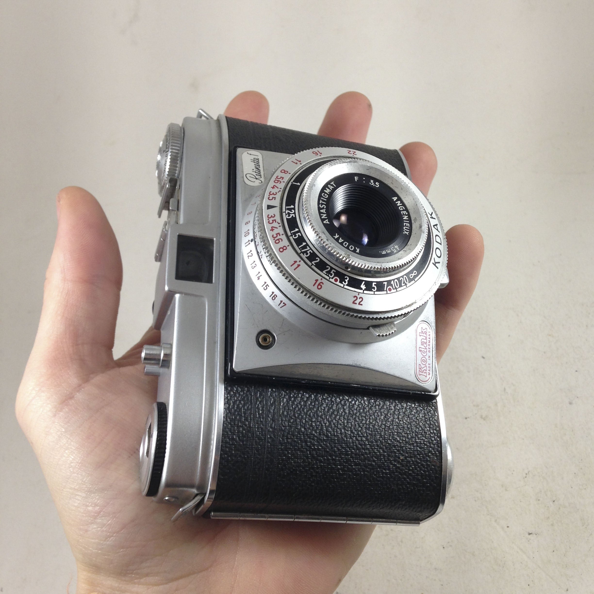 Kodak Retinette F & Angénieux Anastigmat 45mm F/3,5