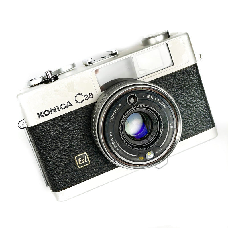 konica c35 e&L compact hexanon 38mm 2.8 35 135 24x36 film argentique pellicule photographie photo platy