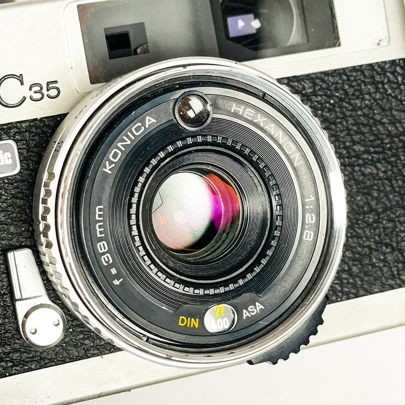 Konica C35 Automatic & 38mm 2.8