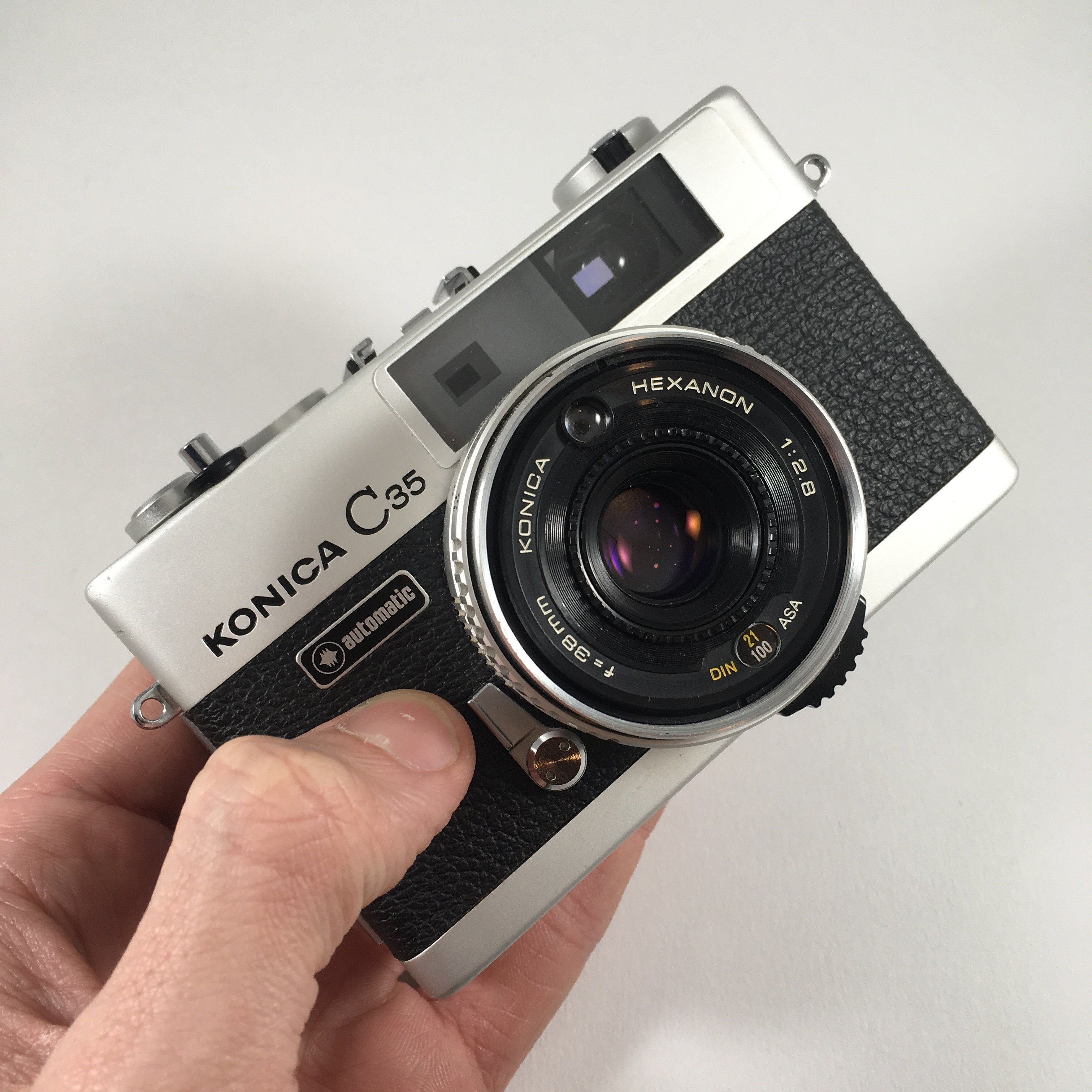 Konica C35 Automatic & Hexanon 38mm 2.8