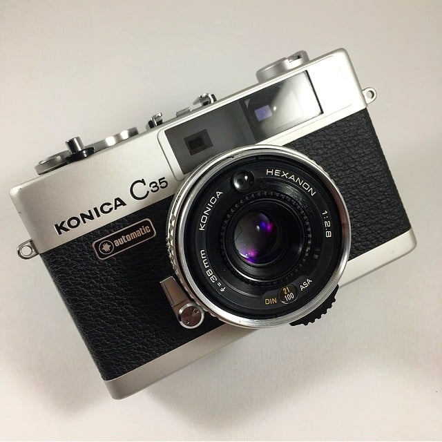 Konica C35 Automatic & Hexanon 38mm 2.8