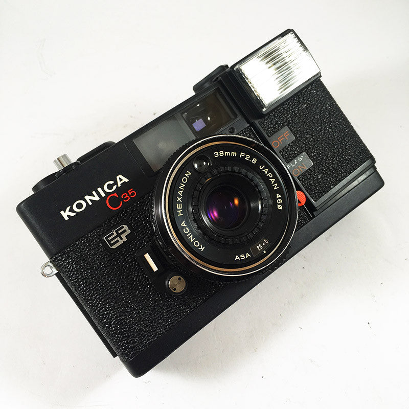Konica C35 EF & 38mm 2.8