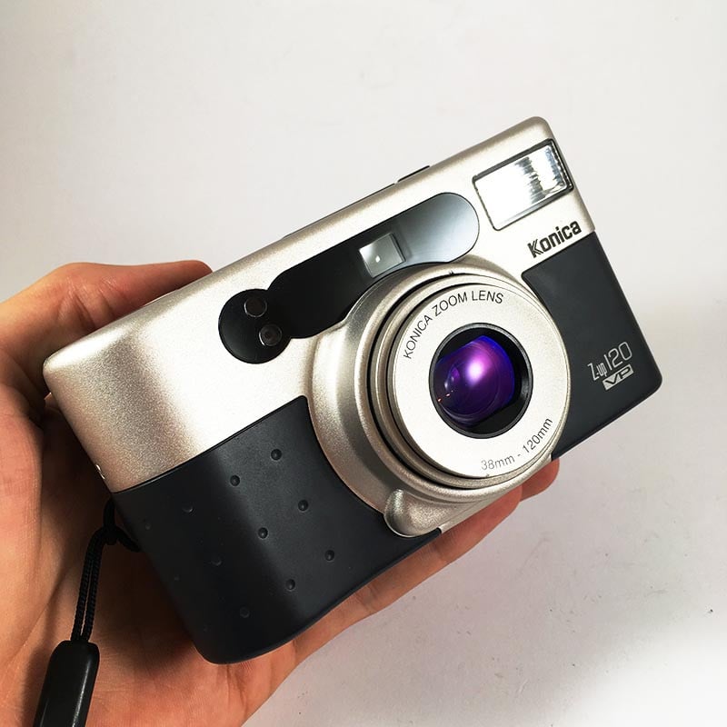 appareil konica z up 120 VP super zoom 38 120mm argentique 35mm 135 film pellicule