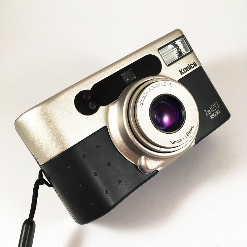 appareil konica z up 120 VP super zoom 38 120mm argentique 35mm 135 film pellicule