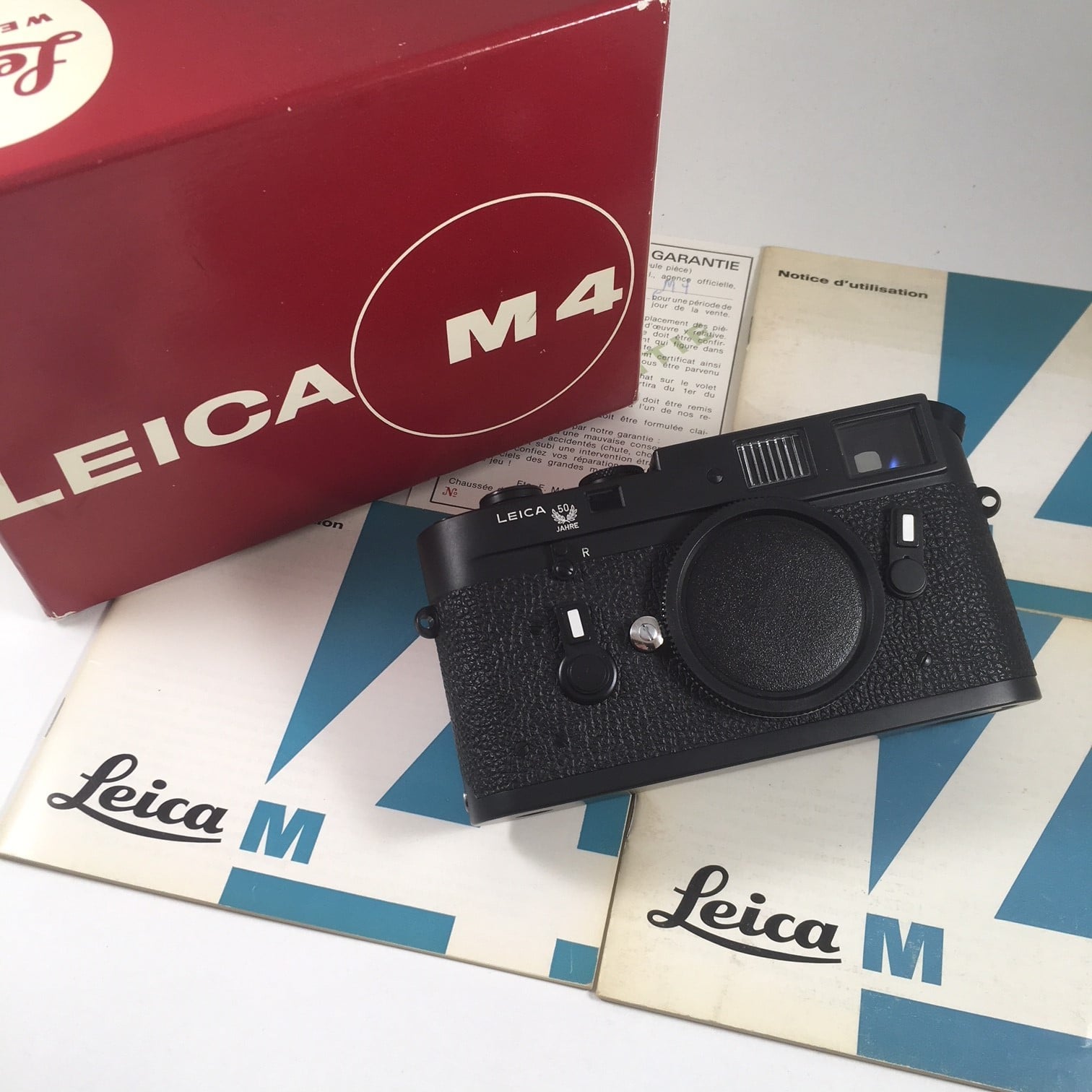 Leica M4 Noir 50ème Anniversaire 1975