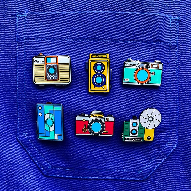 Lot 6 Pin's Marinette