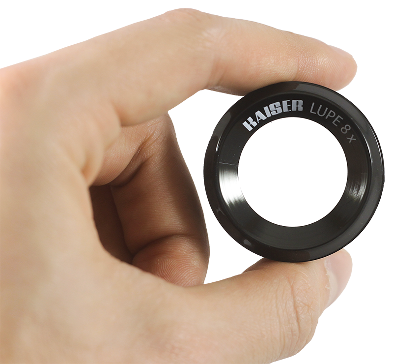 Kaiser magnifier loupe 8x négatif positif film pellicule argentique photographie accessoire laboratoire 135 120 35mm 24x36
