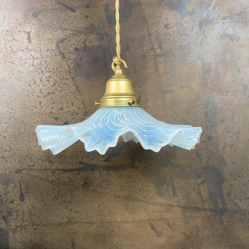 Luminaire Vintage Dentelé 1930